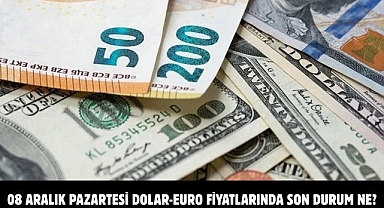 08 ARALIK PAZARTESİ DOLAR-EURO FİYATLARINDA SON DURUM NE?