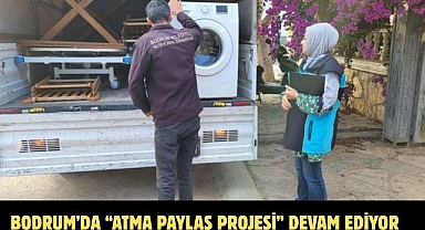 BODRUM’DA “ATMA PAYLAŞ PROJESİ” DEVAM EDİYOR