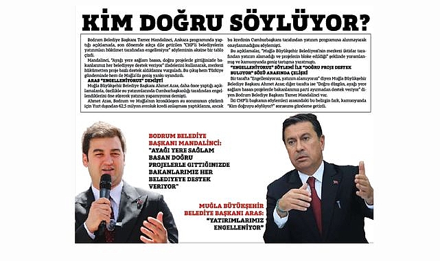 KİM DOĞRU SÖYLÜYOR