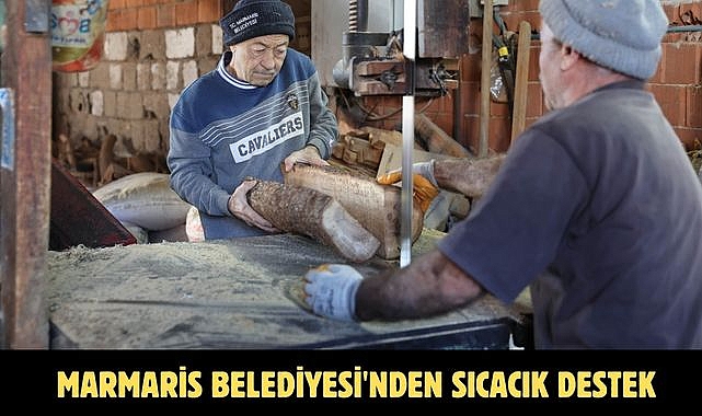 MARMARİS BELEDİYESİ'NDEN SICACIK DESTEK