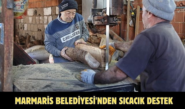 MARMARİS BELEDİYESİ'NDEN SICACIK DESTEK