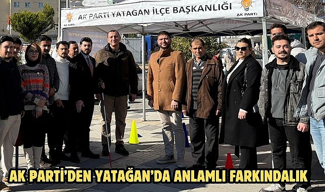 AK Parti'den Yatağan'da Anlamlı Farkındalık: Görme Engelliler İçin Empati Parkuru Kuruldu