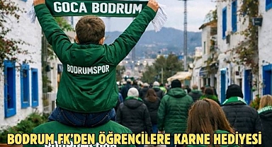 Bodrum FK’den Öğrencilere Karne Hediyesi