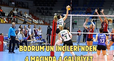 Bodrum'un İncileri’nden 4 maçında 4 galibiyet