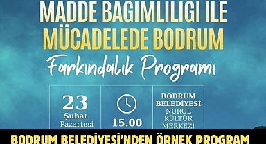 BODRUM BELEDİYESİ’NDEN ÖRNEK PROGRAM