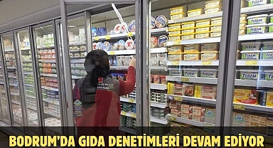 BODRUM’DA GIDA DENETİMLERİ DEVAM EDİYOR