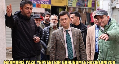 MARMARİS YAZA YEPYENİ BİR GÖRÜNÜMLE HAZIRLANIYOR