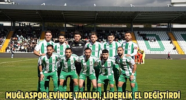 Muğlaspor Evinde Takıldı, Liderlik El Değiştirdi