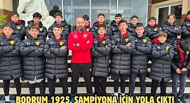 BODRUM 1925, ŞAMPİYONA İÇİN YOLA ÇIKTI