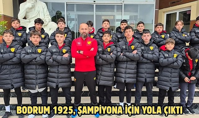 BODRUM 1925, ŞAMPİYONA İÇİN YOLA ÇIKTI