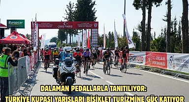 Dalaman Pedallarla Tanıtılıyor: Türkiye Kupası Yarışları Bisiklet Turizmine Güç Katıyor