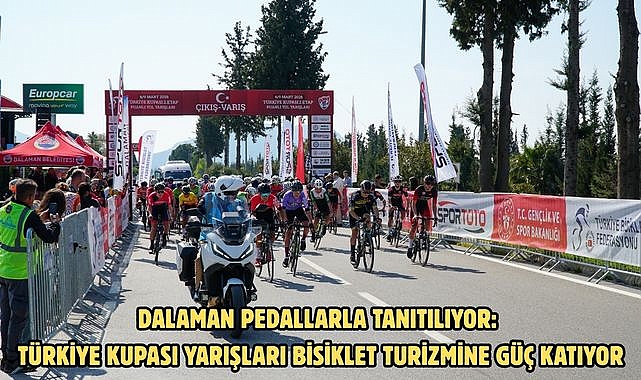 Dalaman Pedallarla Tanıtılıyor: Türkiye Kupası Yarışları Bisiklet Turizmine Güç Katıyor