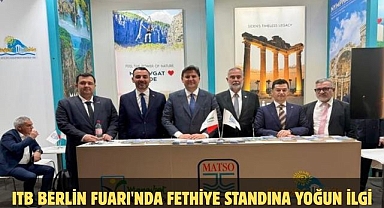 ITB Berlin Fuarı'nda Fethiye Standına Yoğun İlgi