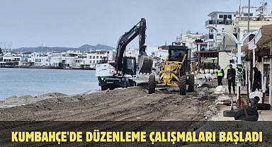 Kumbahçe'de Düzenleme Çalışmaları Başladı