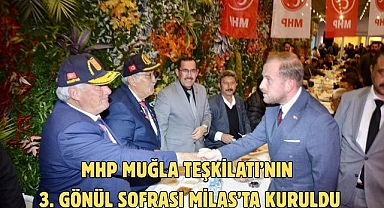 MHP Muğla Teşkilatı’nın 3. Gönül Sofrası Milas’ta Kuruldu