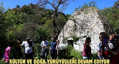 KÜLTÜR VE DOĞA YÜRÜYÜŞLERİ DEVAM EDİYOR