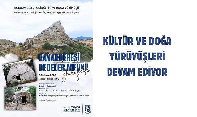 KÜLTÜR VE DOĞA YÜRÜYÜŞLERİ DEVAM EDİYOR