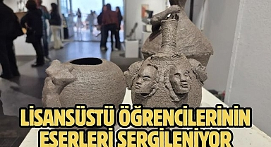 Lisansüstü Öğrencilerinin Eserleri Sergileniyor