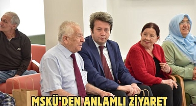 MSKÜ’den anlamlı ziyaret