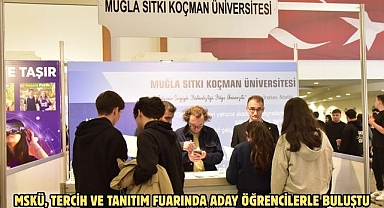 MSKÜ, tercih ve tanıtım fuarında aday öğrencilerle buluştu