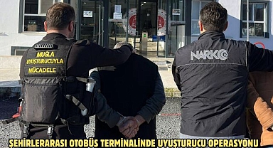 Şehirlerarası otobüs terminalinde uyuşturucu operasyonu