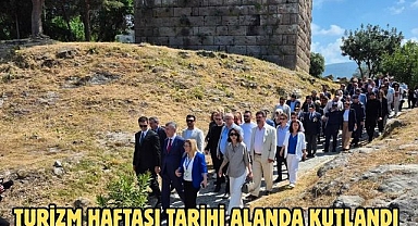 Turizm Haftası Tarihi Alanda Kutlandı