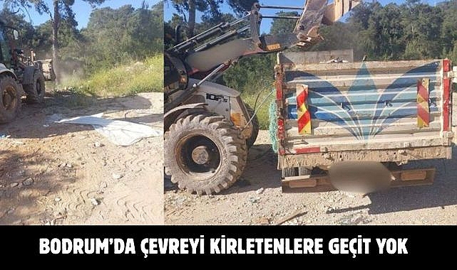 Bodrum’da çevreyi kirletenlere geçit yok