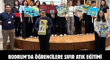 BODRUM’DA ÖĞRENCİLERE SIFIR ATIK EĞİTİMİ