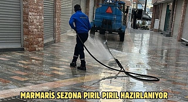 MARMARİS SEZONA PIRIL PIRIL HAZIRLANIYOR