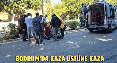 Bodrum’da Kaza Üstüne Kaza