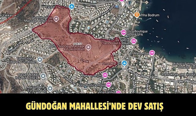 Gündoğan Mahallesi’nde Dev Satış