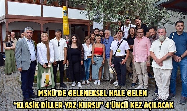 MSKÜ’de Geleneksel Hale Gelen “Klasik Diller Yaz Kursu” 4’üncü Kez Açılacak