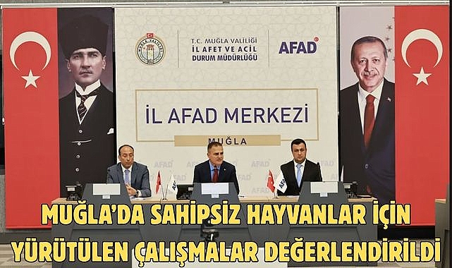 Muğla’da Sahipsiz Hayvanlar İçin Yürütülen Çalışmalar Değerlendirildi
