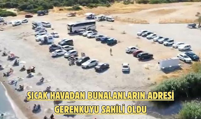 Sıcak Havadan Bunalanların Adresi Gerenkuyu Sahili Oldu