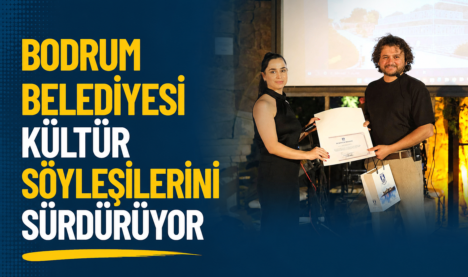 BODRUM BELEDİYESİ KÜLTÜR SÖYLEŞİLERİNİ SÜRDÜRÜYOR