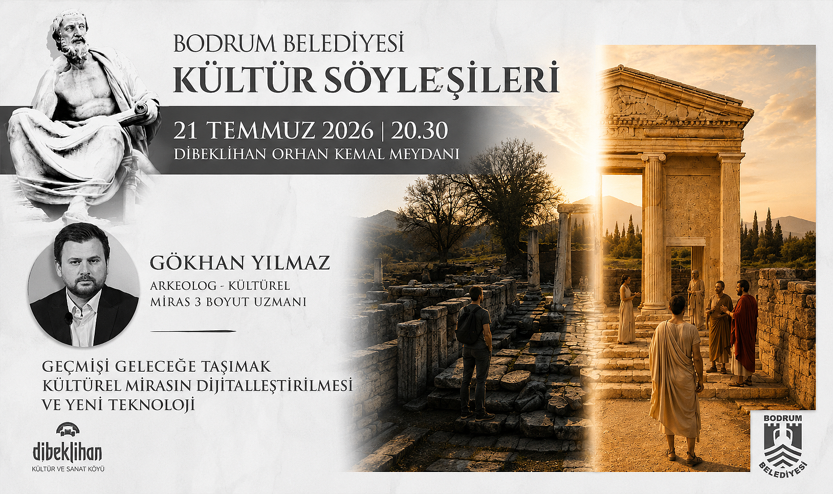 BODRUM’DA KÜLTÜR SÖYLEŞİLERİ DEVAM EDİYOR