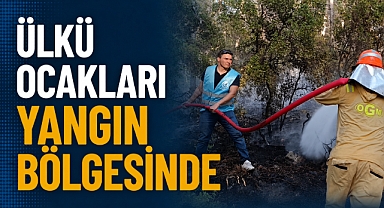 Ülkü Ocakları Yangın Bölgesinde